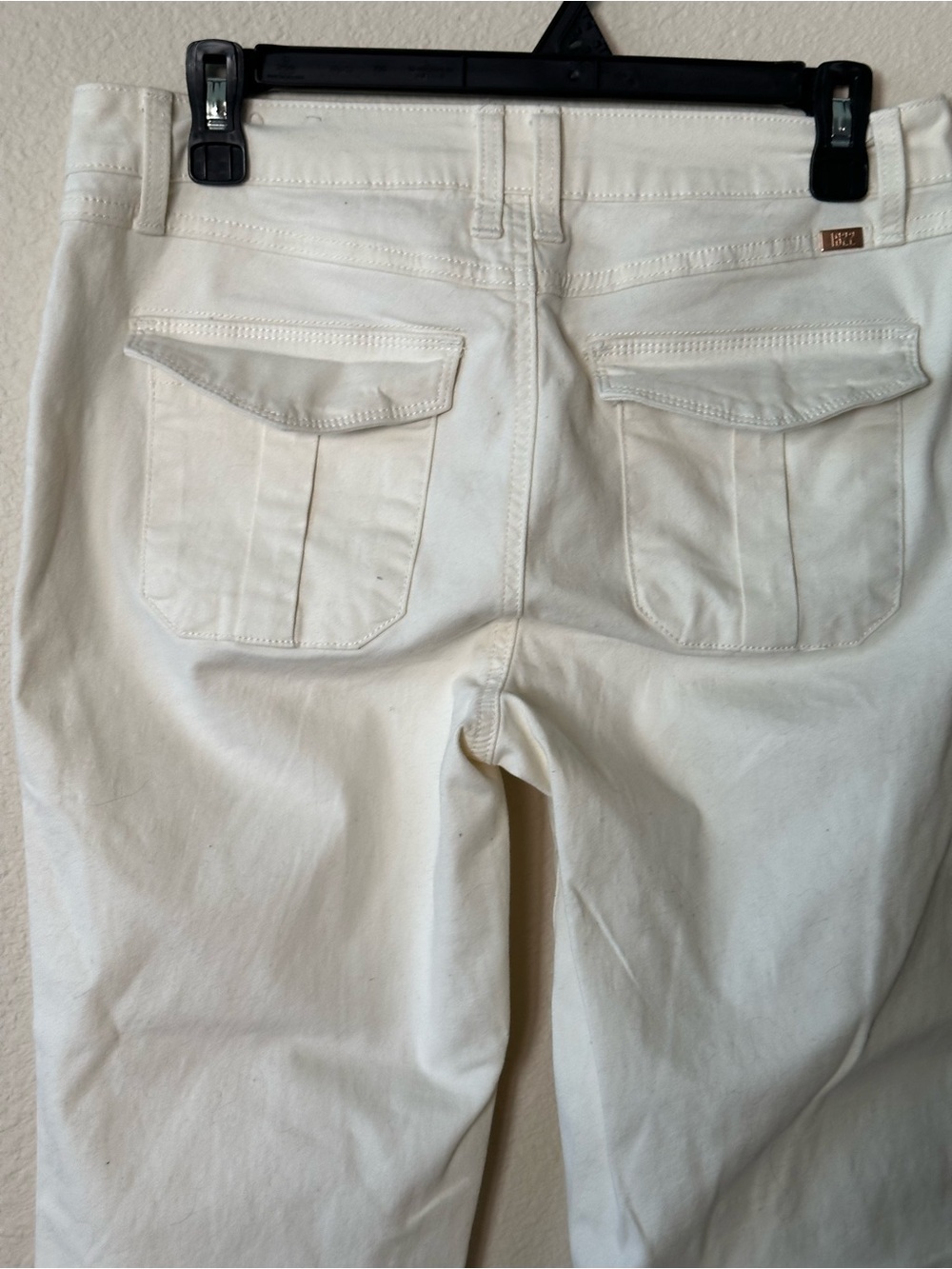 1822 women's Casual Off-White Cotton Pants size 6/ NWOT 1107 - Picture 4 of 4